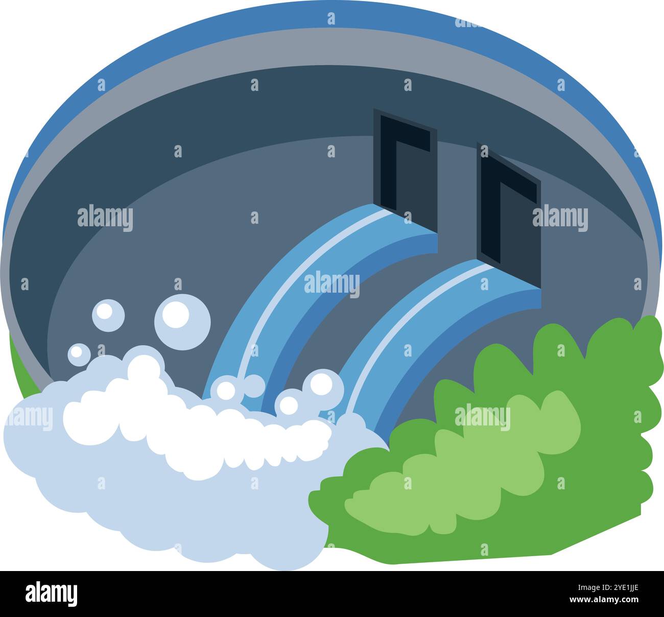 hydro renewable energy alternative Stock Vector Image & Art - Alamy