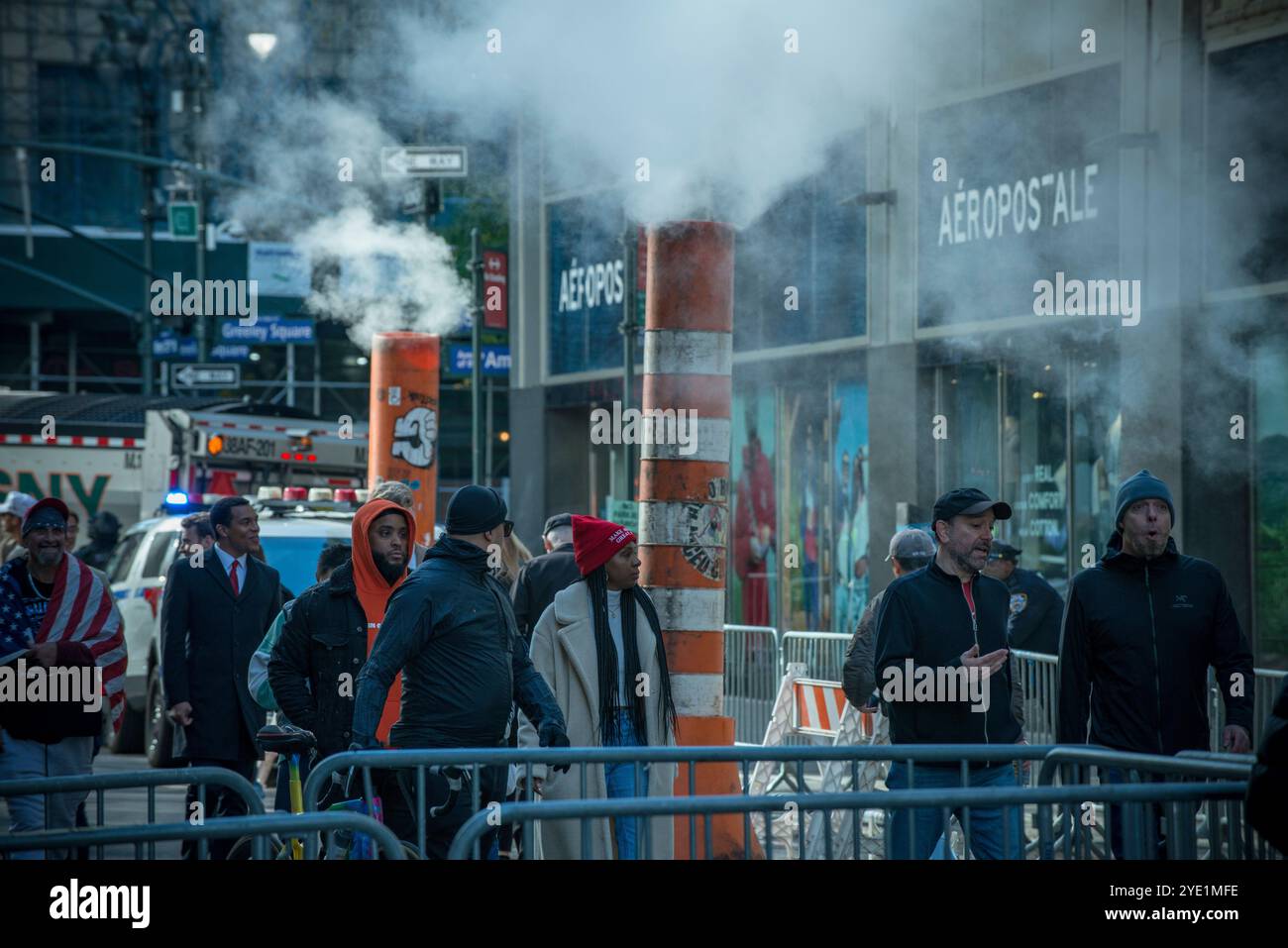 Oct 27 2024 Madison Square Garden Trump Rally, New York City Stock ...