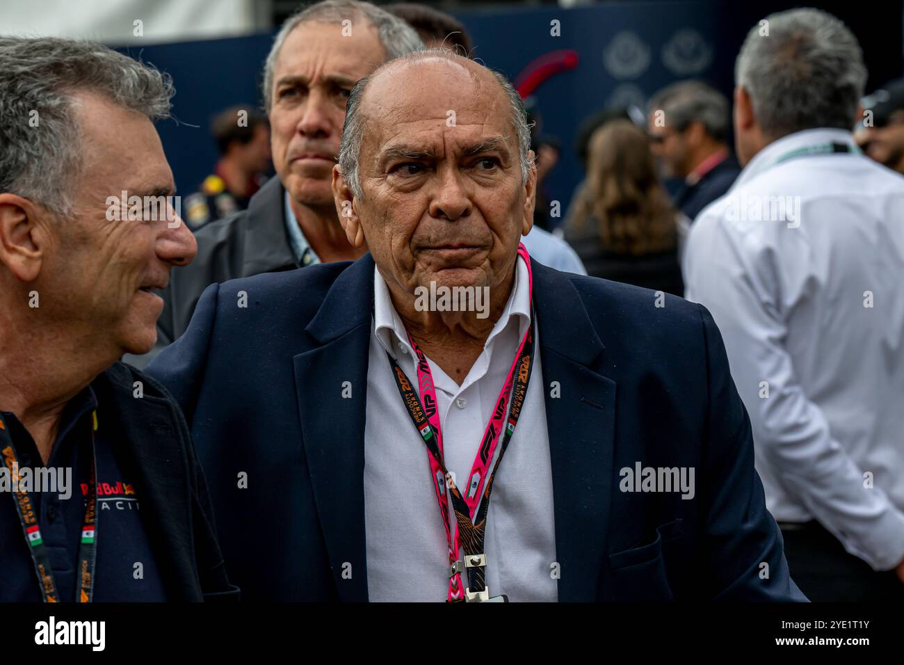 Mexico City, Mexico, 27 Oct 2024, Antonio Perez Garibay, Sergio Perez's Father attending the 2024 Mexico City Grand Prix Race day, which takes place in Mexico City, Mexico. Credit: Michael Potts/Alamy Live News Stock Photo