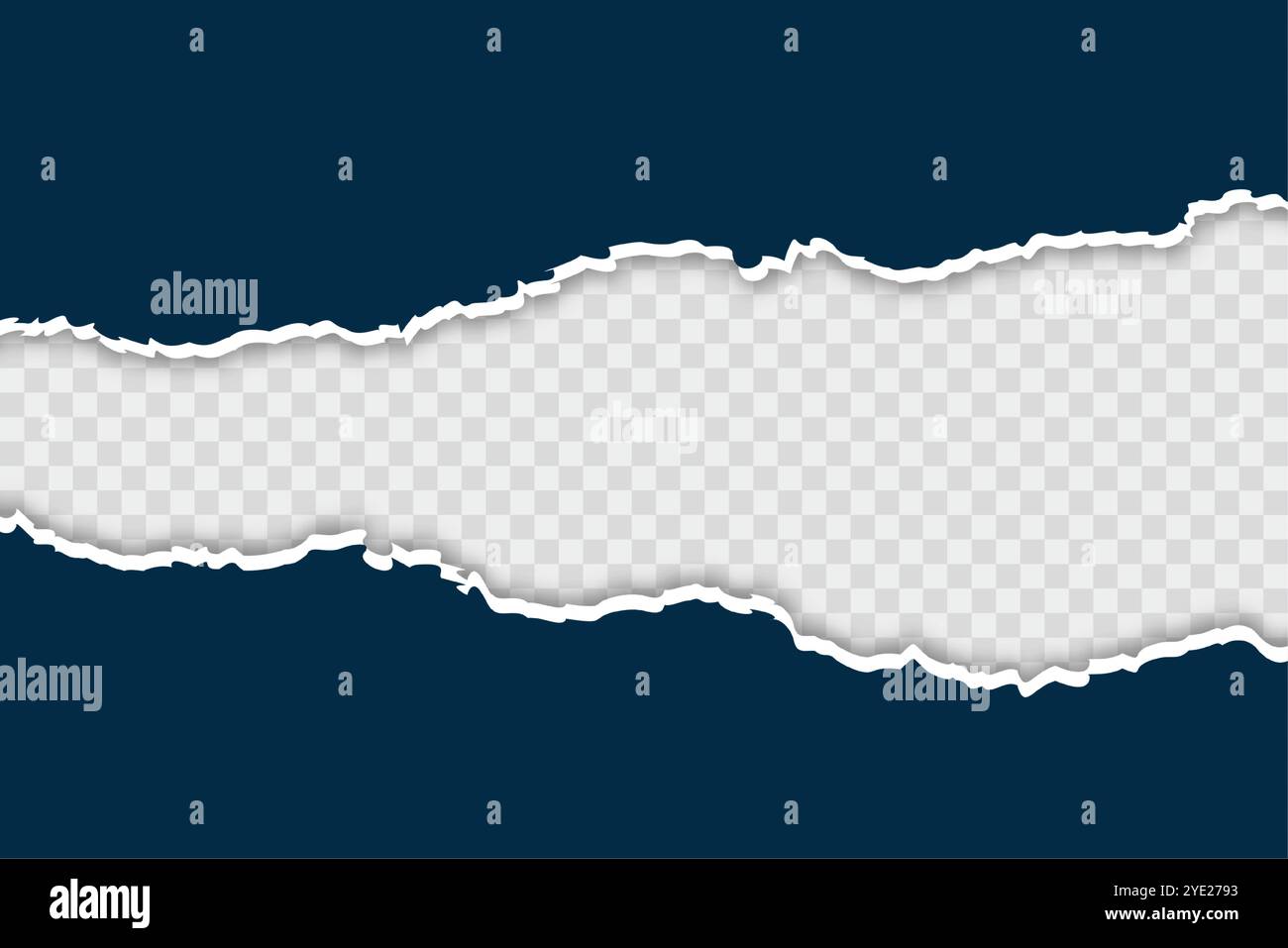 ripped out torn paper sheet edge background Stock Vector Image & Art ...