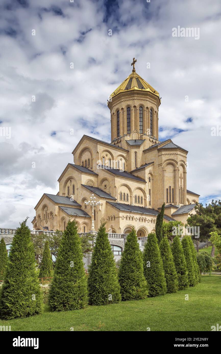 Holy Trinity Cathedral of Tbilisi commonly known as Sameba is the main ...