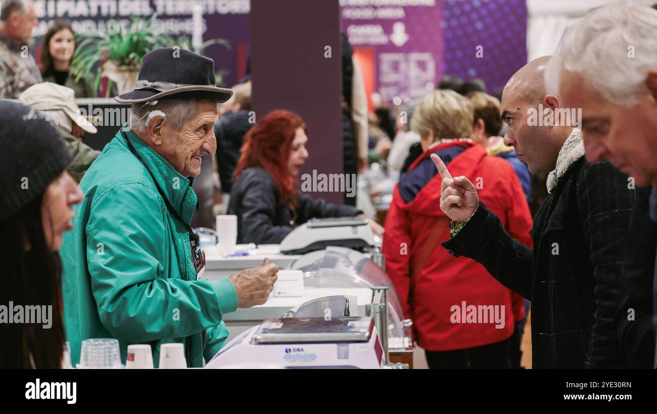 At the Alba Truffle Festival in Italy, crowds gather to experience the ...