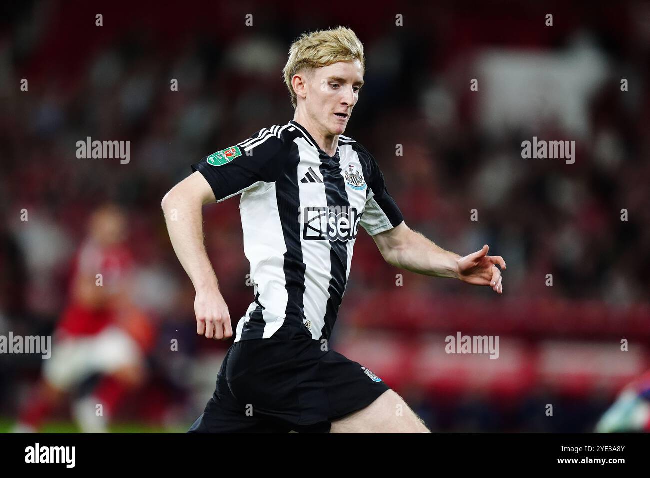 File photo dated 28-08-2024 of Anthony Gordon. Newcastle boss Eddie ...