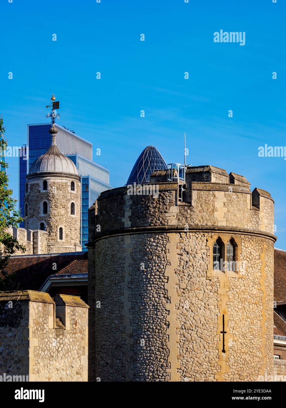Tower of London, detailed view, London, England, United Kingdom Stock Photo