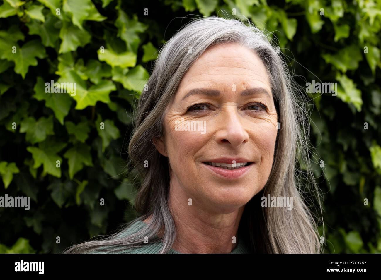 Mature woman outdoors hi-res stock photography and images - Alamy