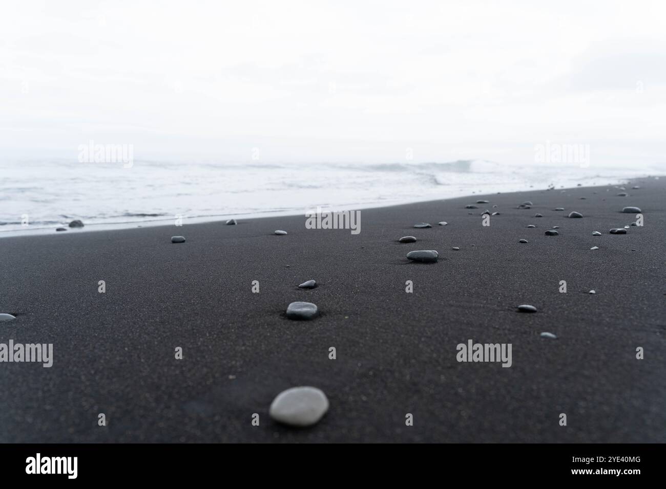 Light grey beach stones hi-res stock photography and images - Alamy