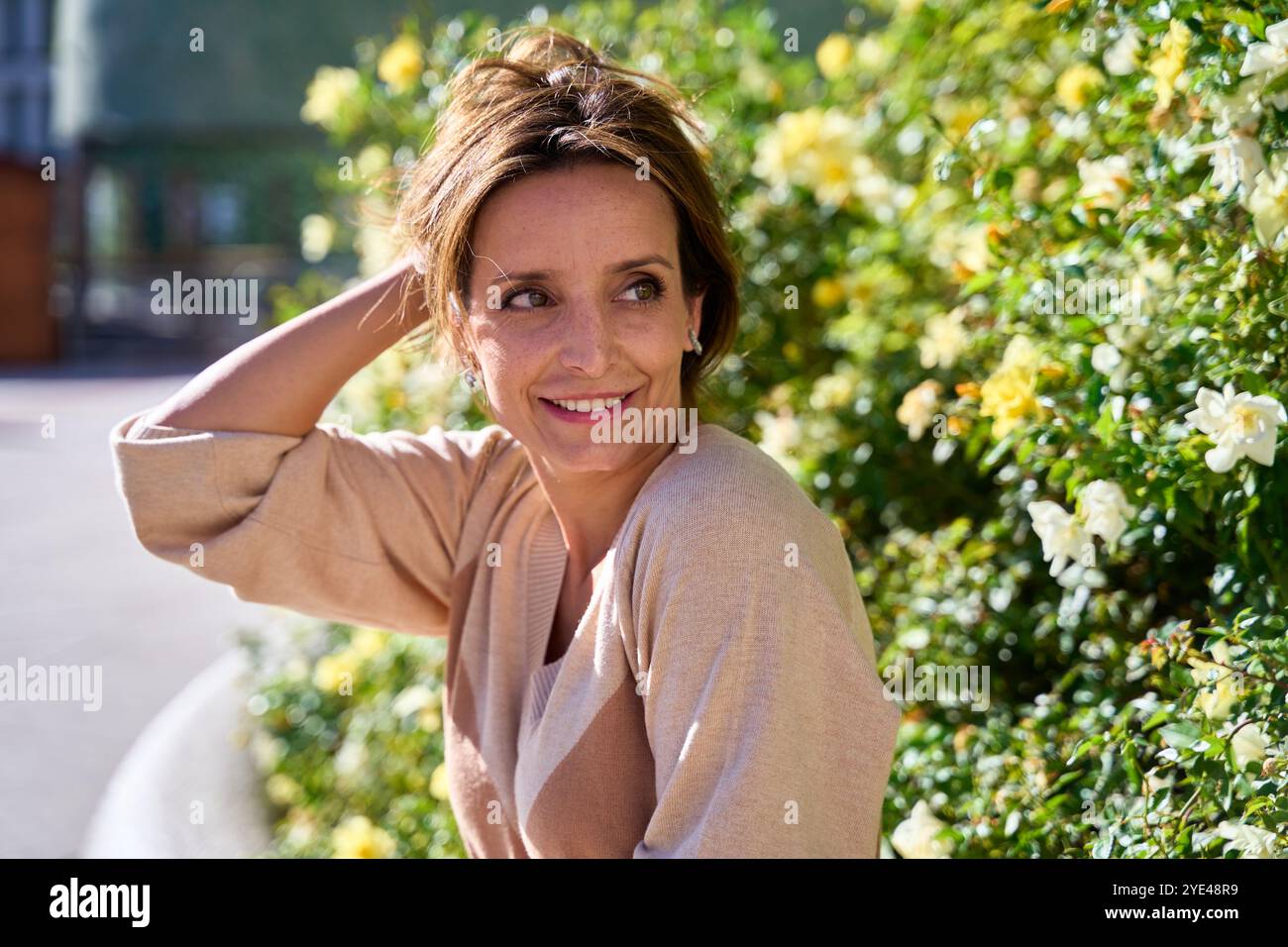 1 one mature woman female lady hi-res stock photography and images - Alamy