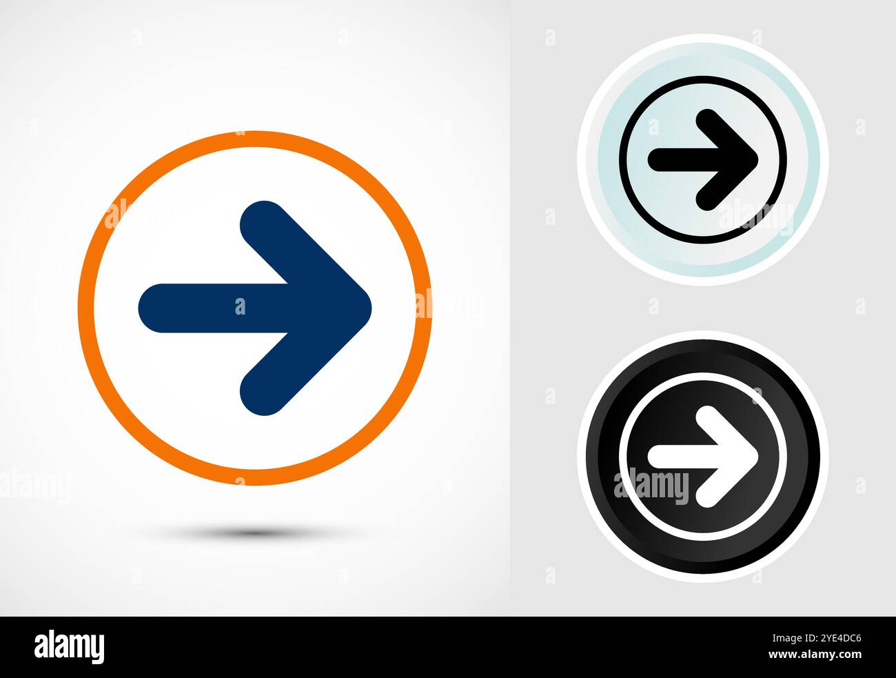 Arrow icon design illustration, Minimalist arrow icon for modern ...