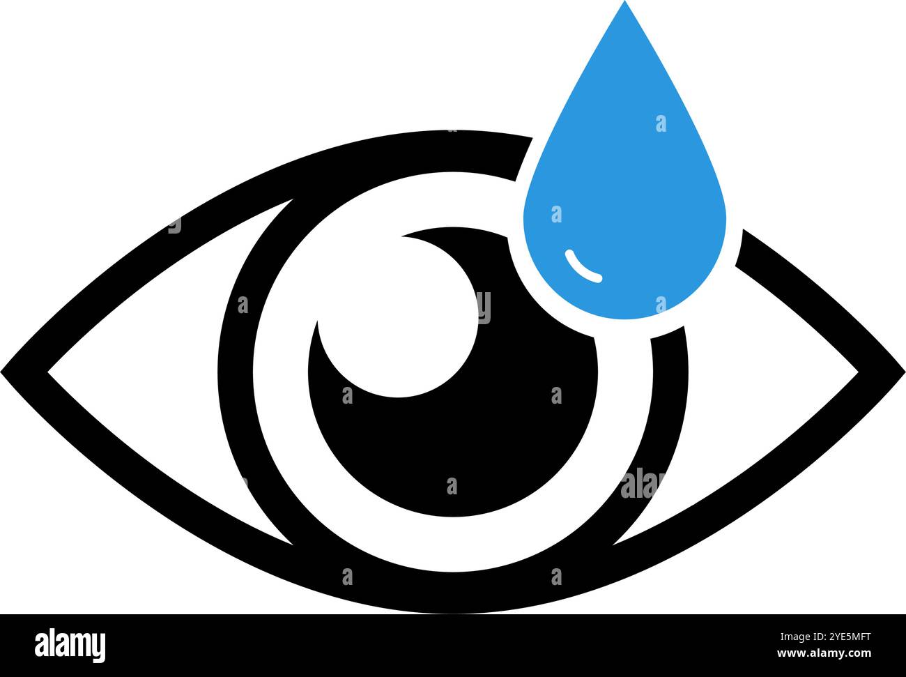 Doctor eye drop Stock Vector Images - Alamy