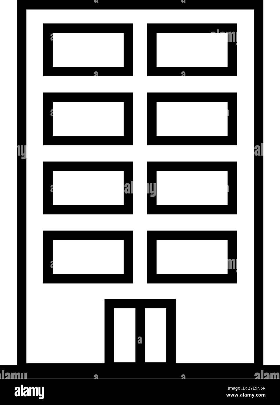 City capital of high rise building Stock Vector Images - Alamy