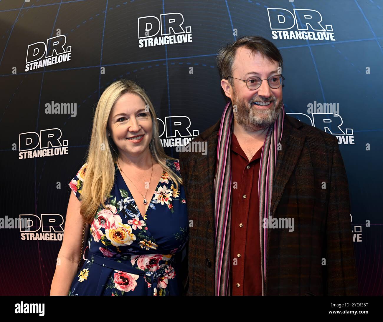 LONDON, UK. 29th Oct, 2024. Victoria Coren and David Mitchell attends ...