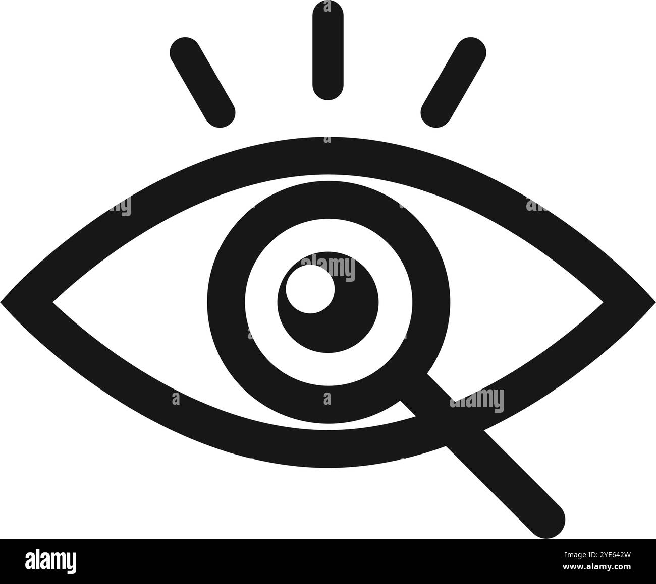 pop-eyesight-test-icon-editable-vector-stock-vector-image-art-alamy