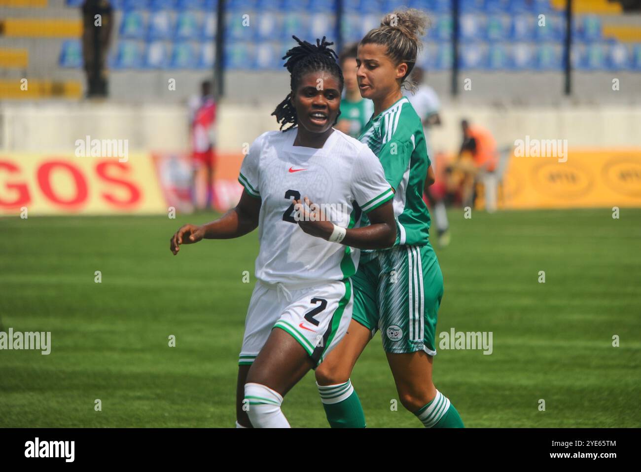 LAGOS, NIGERIA - OCTOBER 29: Monday Gift of Nigeria during an ...