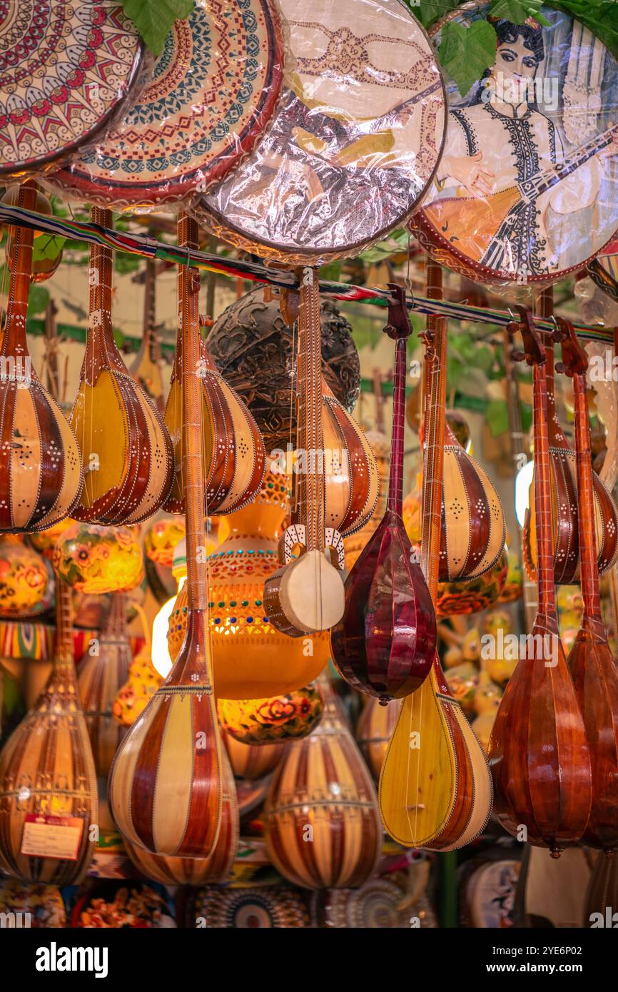 Traditional Uighur musical instruments in Urumqi International Grand ...