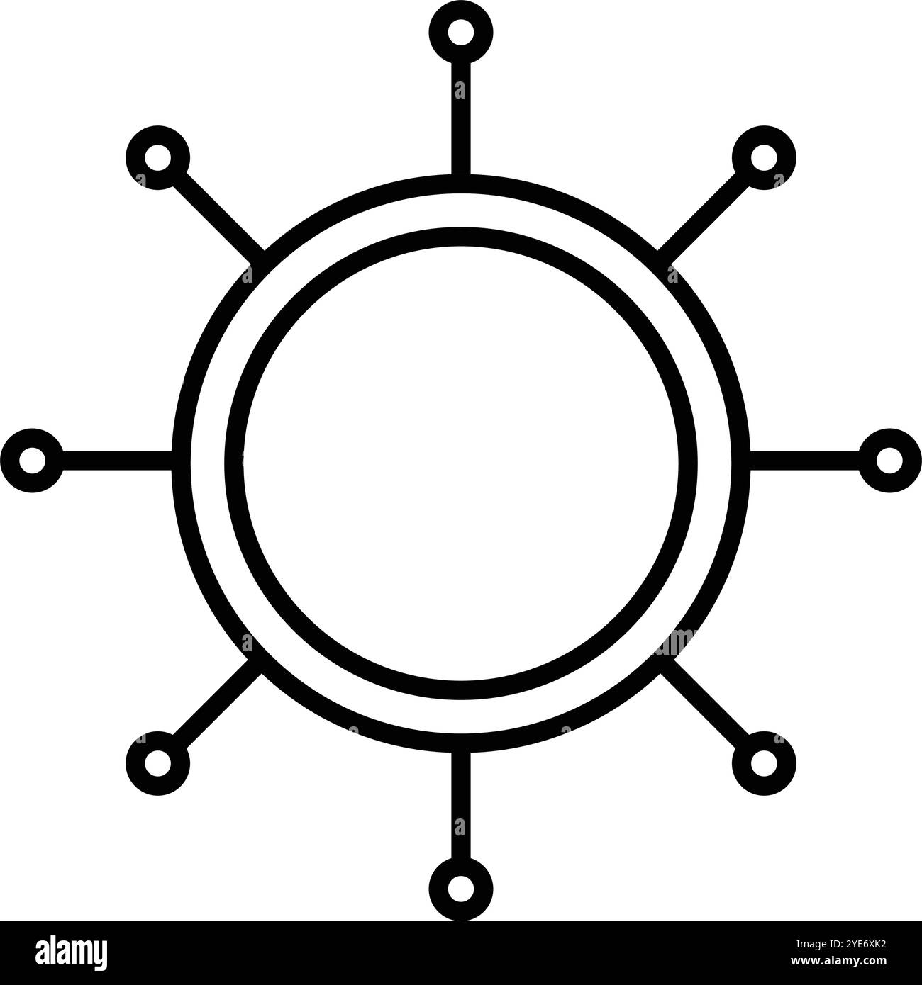 electronic circuit icon illustration design Stock Vector Image & Art ...