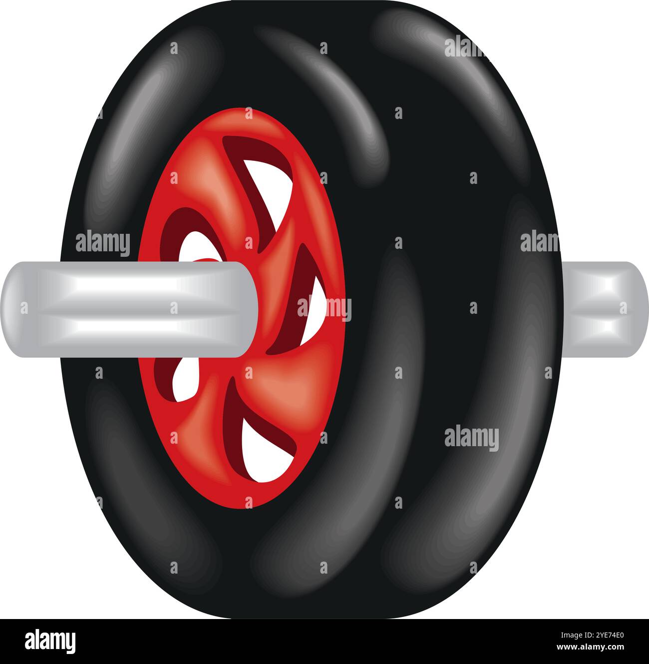 Ab wheel roller gym hi-res stock photography and images - Alamy