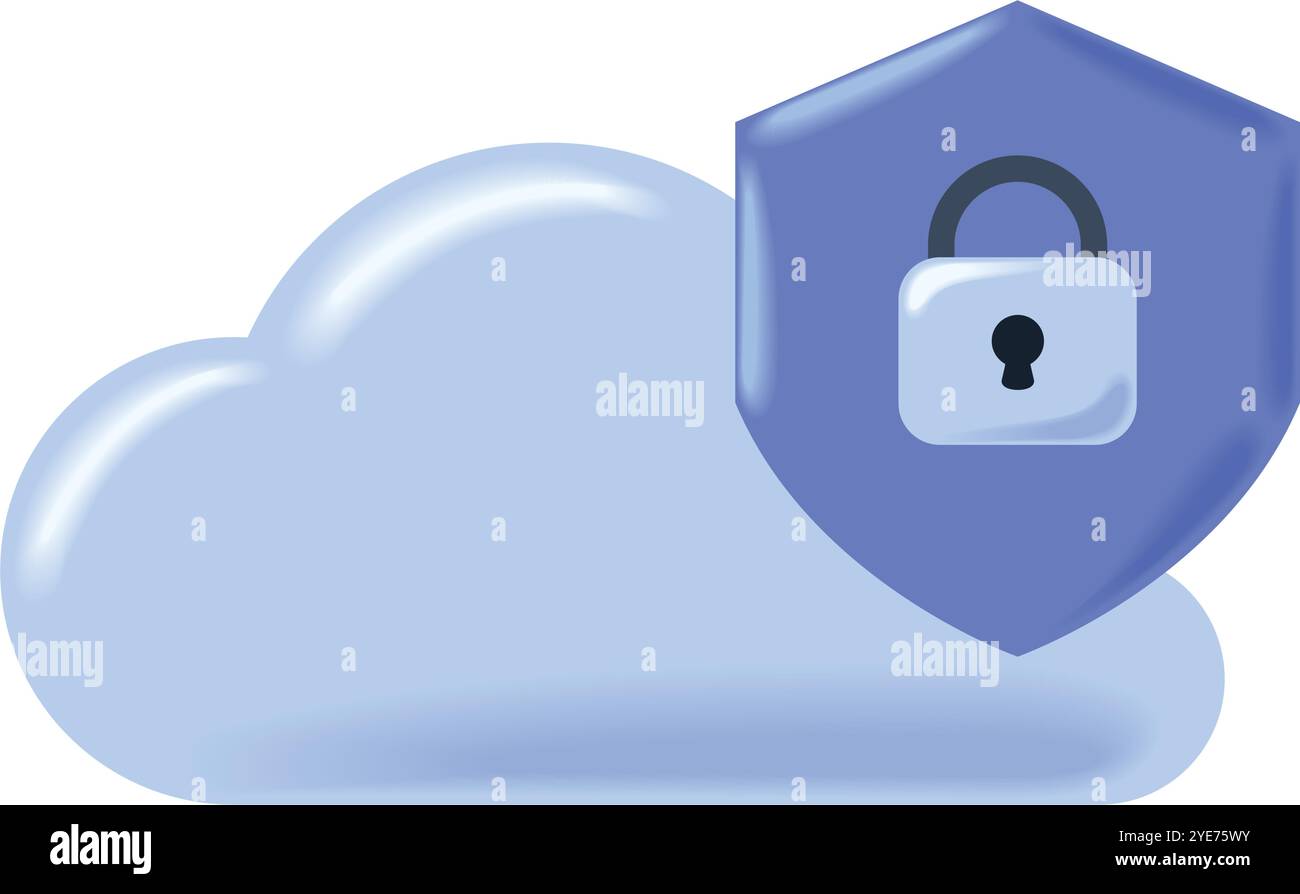 security cloud storage data Stock Vector Image & Art - Alamy