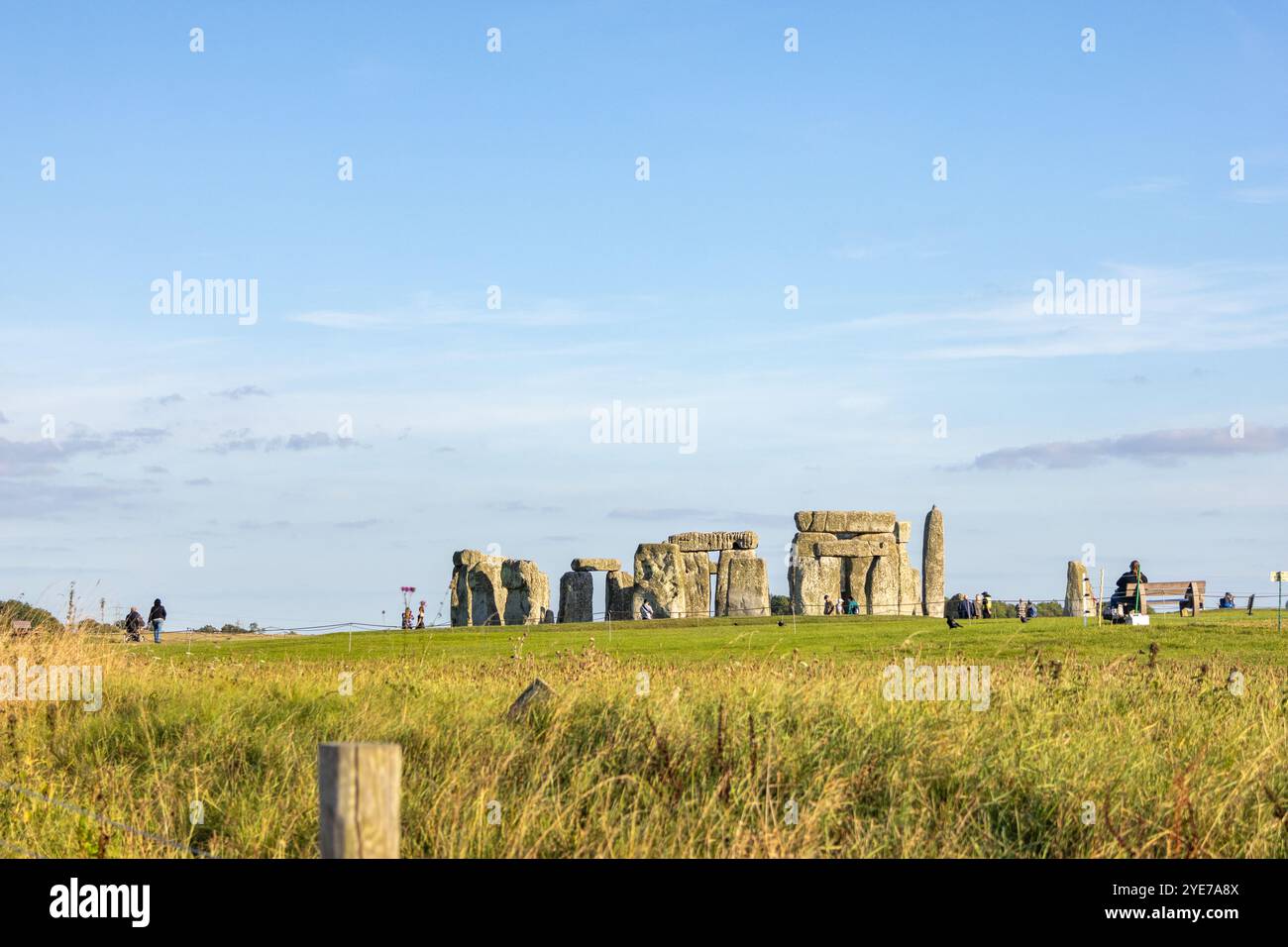 Monument of Stonehenge during a afternoon in England Stock Photo - Alamy