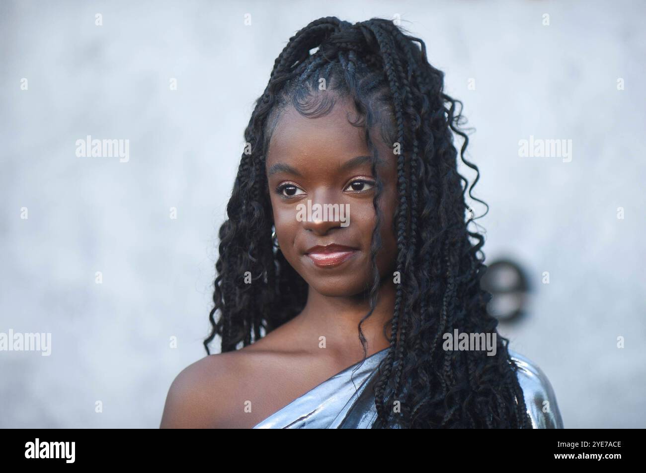 Melody Hurd arrives to the premiere of 