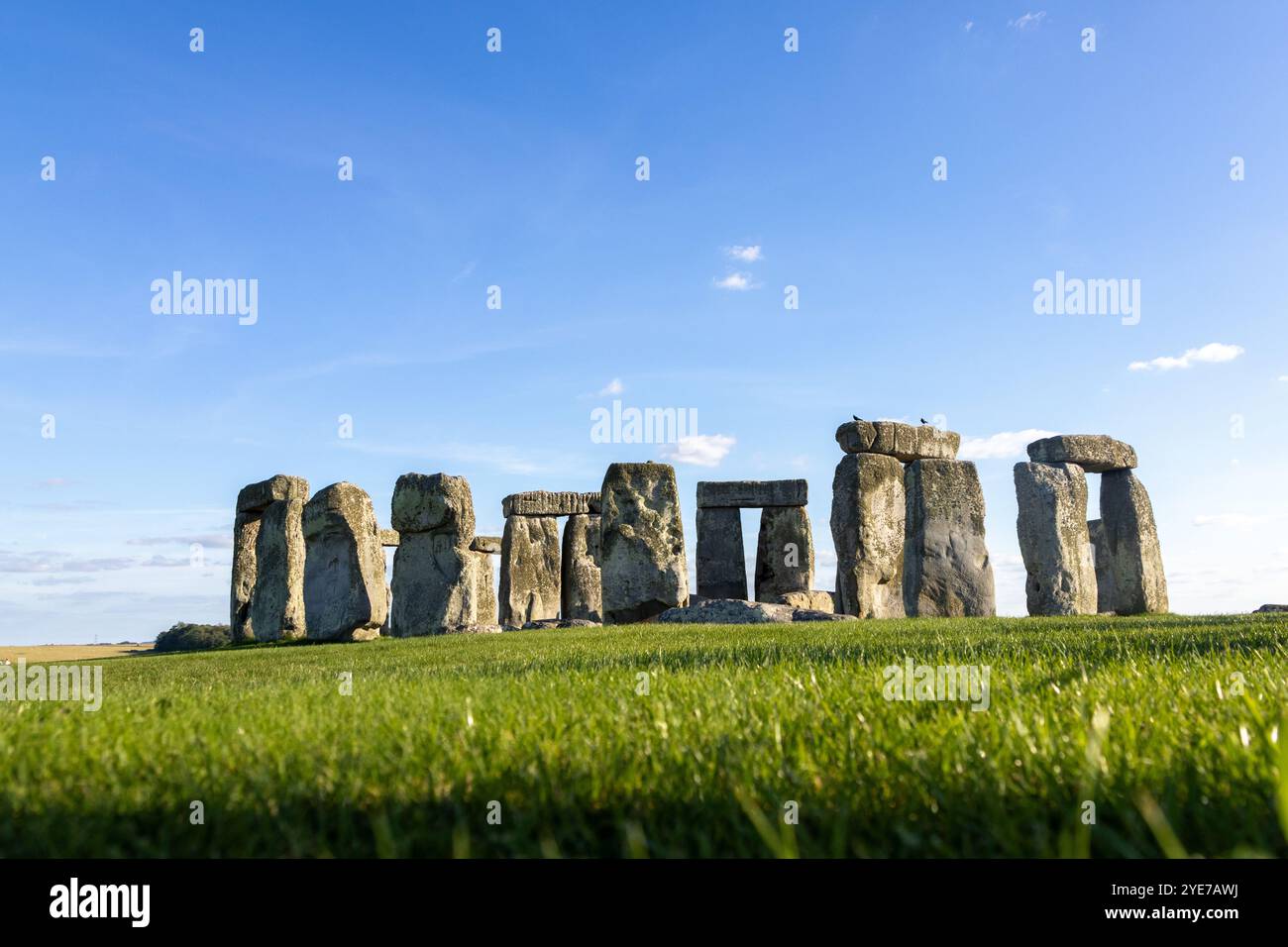 Monument of Stonehenge during a afternoon in England Stock Photo