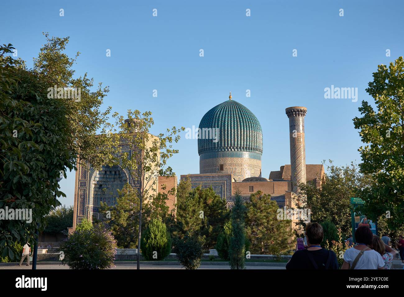 TASHKENT, UZBEKISTAN SEPTEMBER 17, 2024Stunning blue