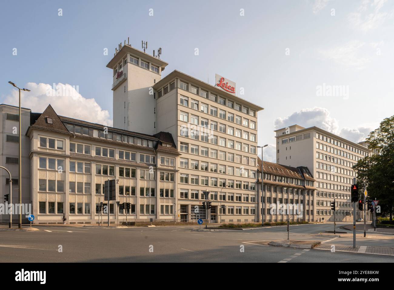 Wetzlar, Produktionsgebäude der Firma Leitz (Leica) Stock Photo