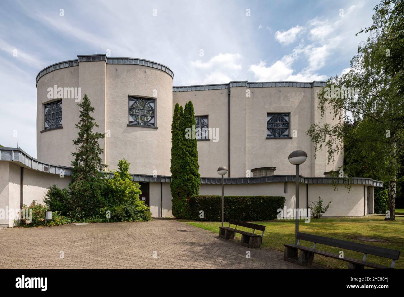 Wetzlar, Kath. Kirche St. Bonifatius, 1960-1964 von Rudolf Schwarz Stock Photo