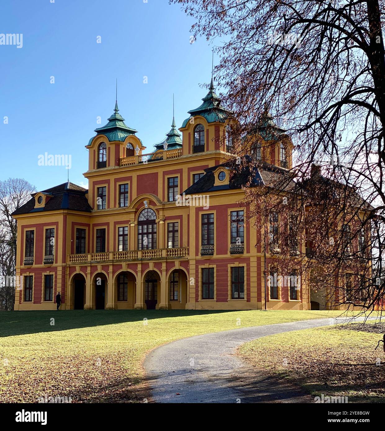 Schloss Favorite in Ludwigsburg, Germany Stock Photo