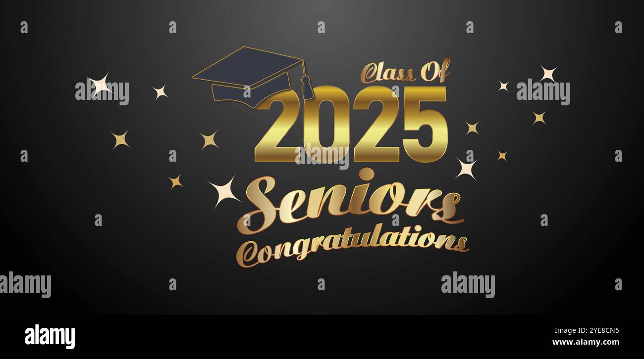 Class of 2025 Congratulations Graduates. Academic Diploma Graduation ...