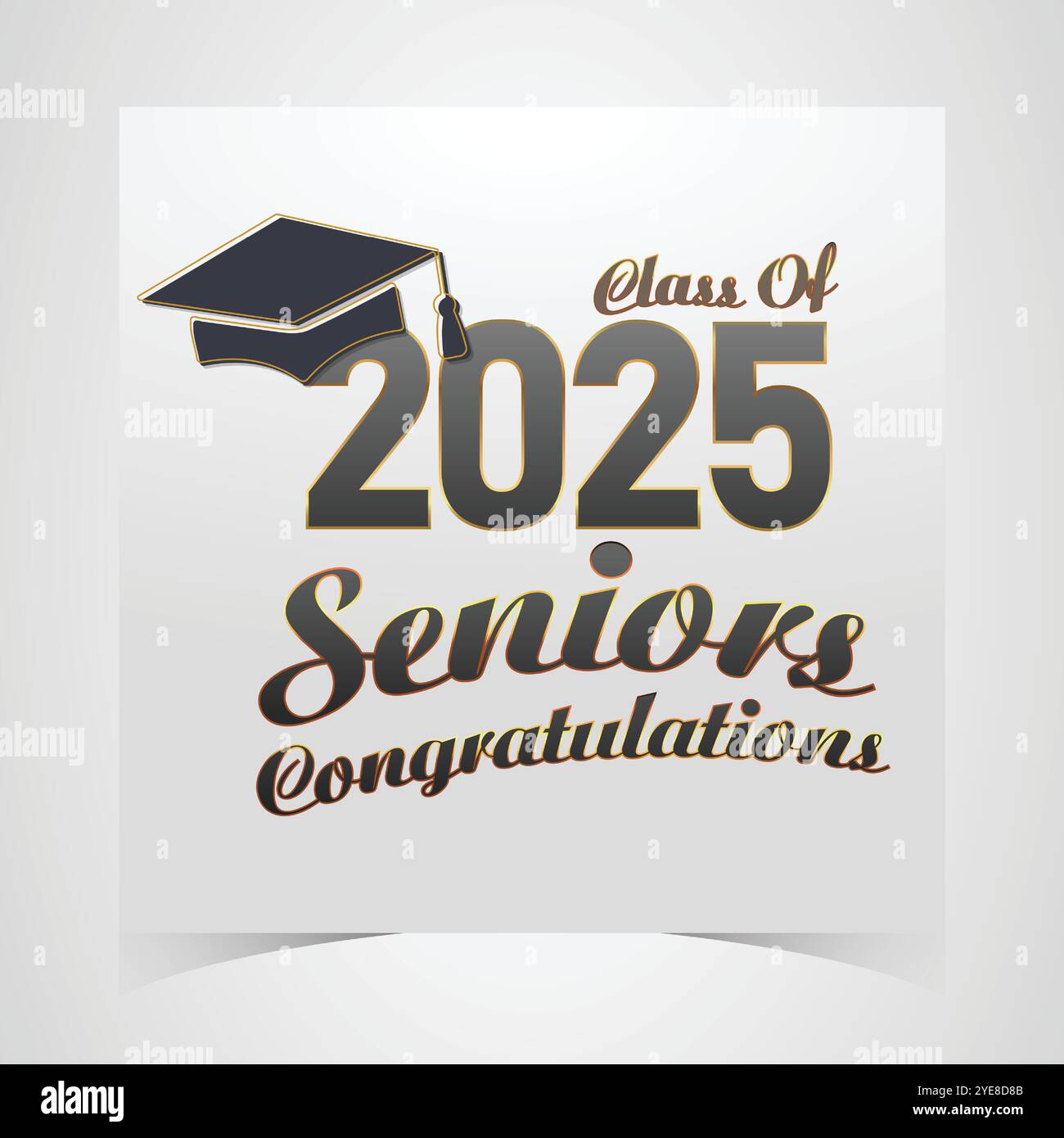 Class Of 2025 Congratulations Graduates Academic Diploma Graduation Class Of 2025 Congratulations Graduates Academic Diploma Graduation Ceremony Senior Class Of 2025 Banner Party High School Or College Graduate 2YE8D8B