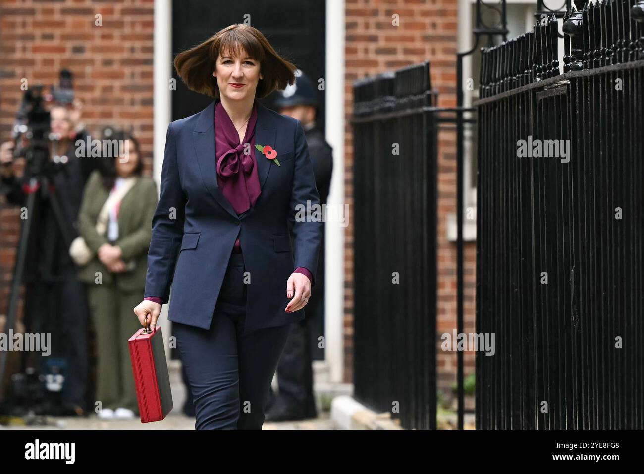 Chancellor of the Exchequer Rachel Reeves leaves 11 Downing Street ...
