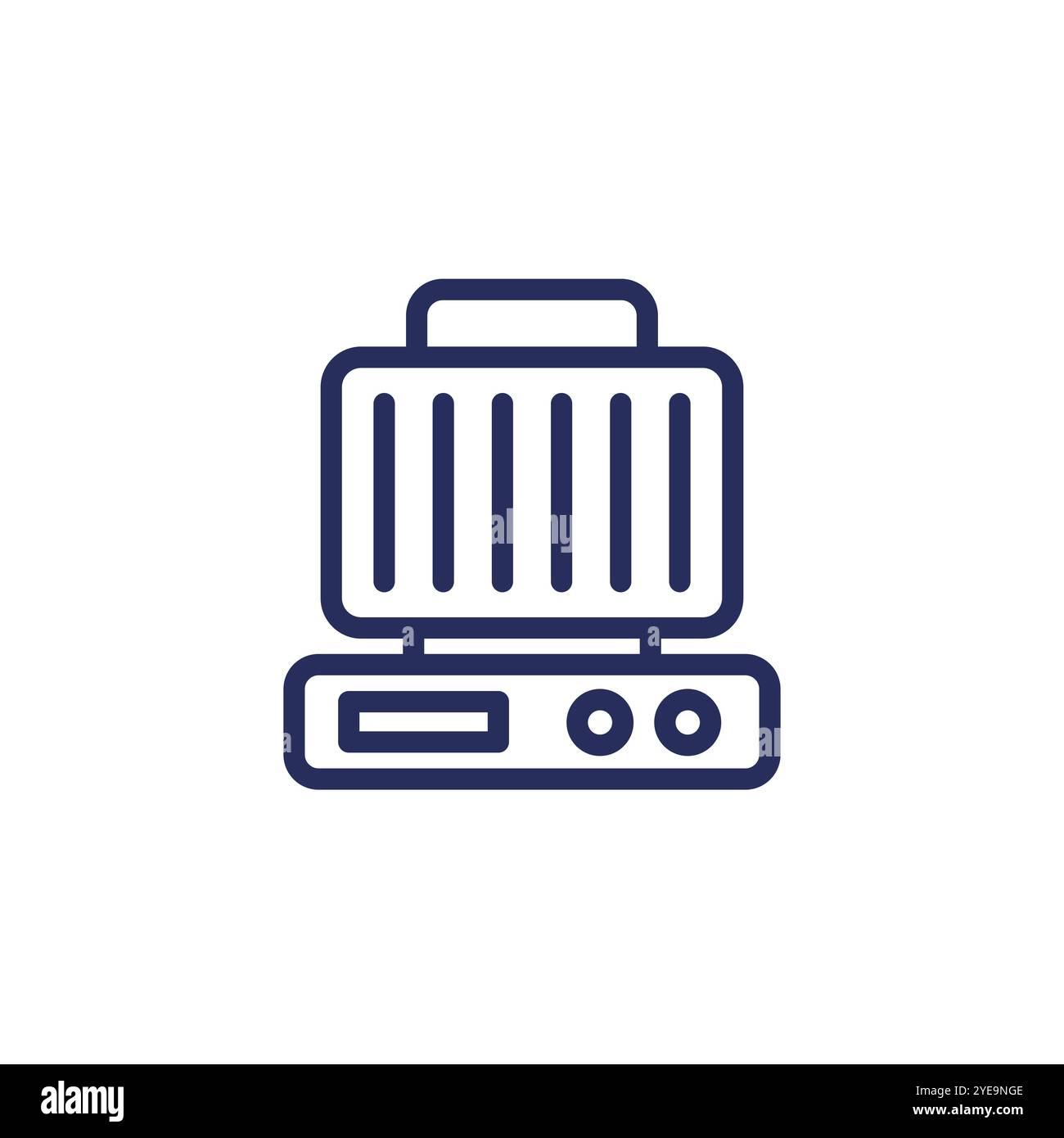 Home bbq icon outline Stock Vector Images - Alamy