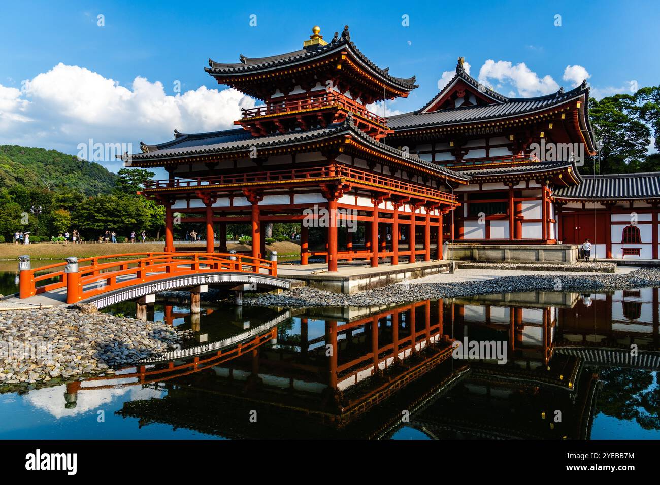 Uji Japan August 14 2024 Byodoin Temple Is A Renowned Buddhist 
