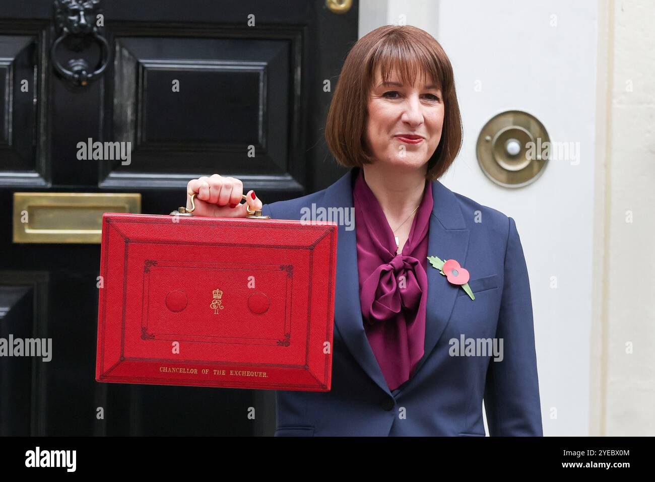 London, UK. 30th Oct, 2024. Chancellor of the Exchequer Rachel Reeves ...