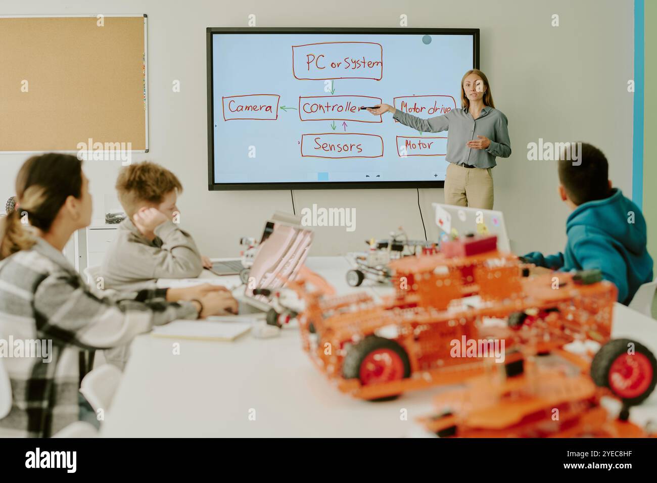 Female student students pupil sitting hi-res stock photography and ...
