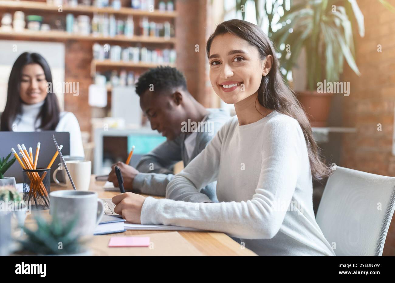 Group people attending management hi-res stock photography and images ...