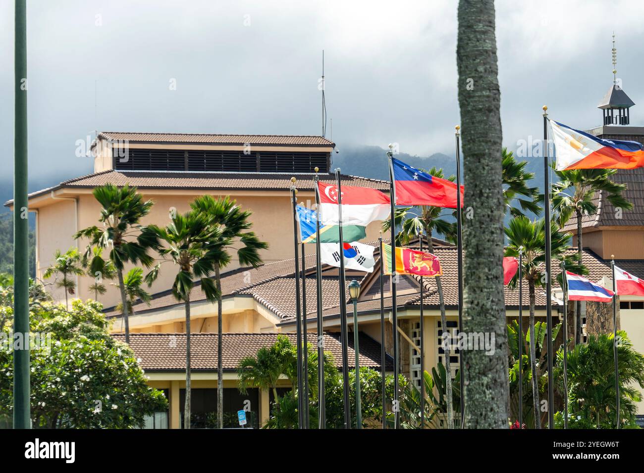 BYU Hawaii Stock Photo