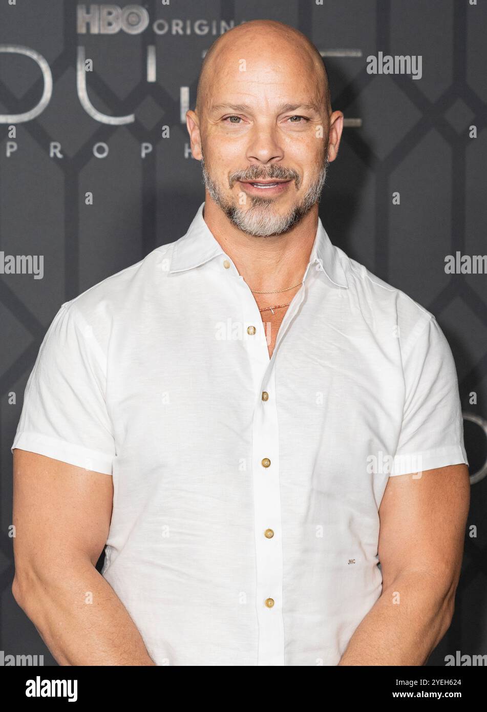 New York, USA. 30th Oct, 2024. Berto Colon attends premiere of HBO