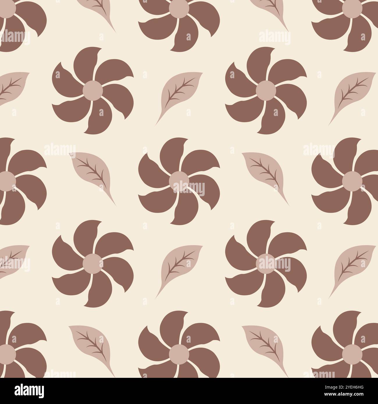 Elegant seamless floral pattern in vector Stock Vector Image & Art - Alamy
