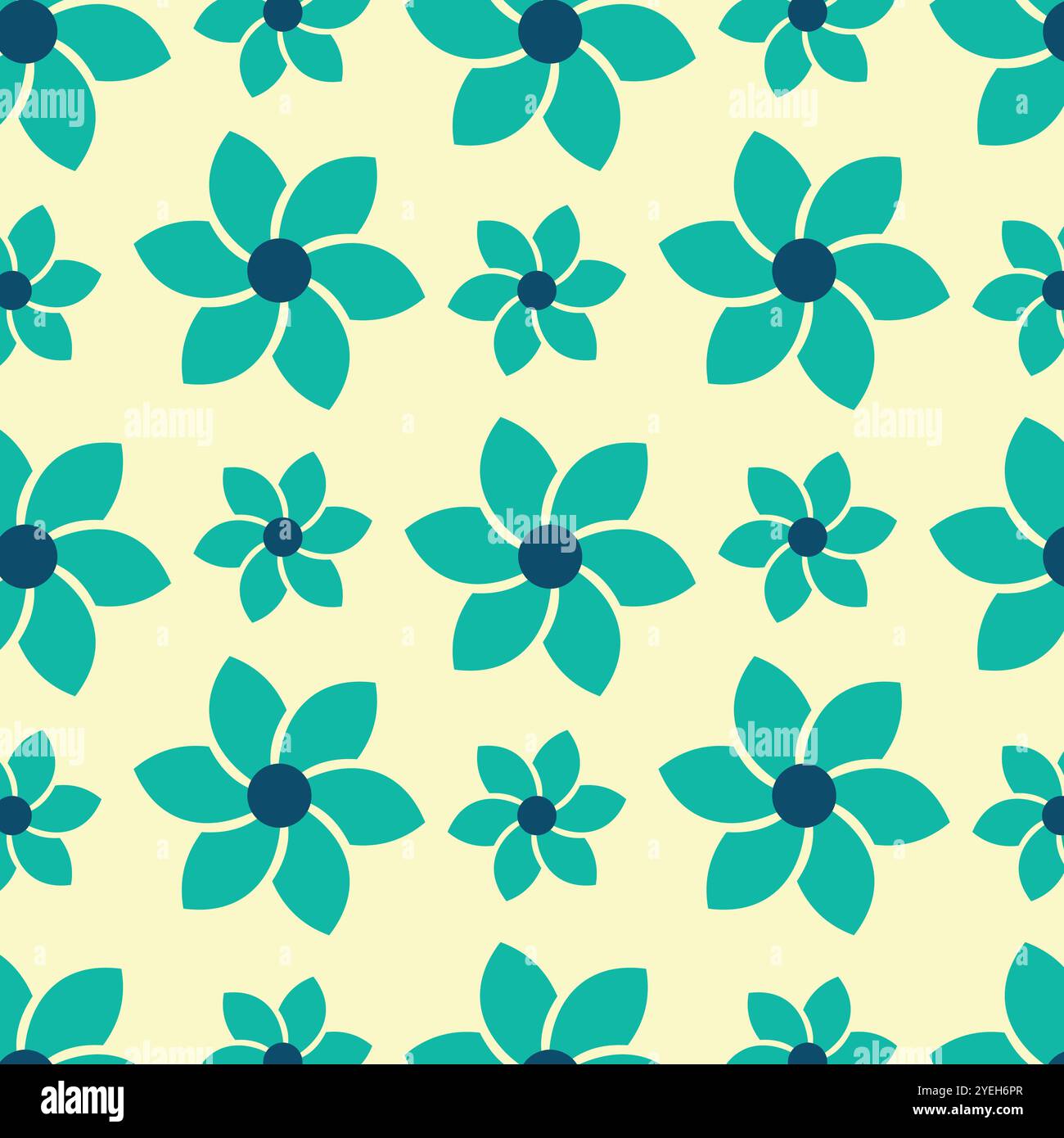 Elegant seamless floral pattern in vector Stock Vector Image & Art - Alamy