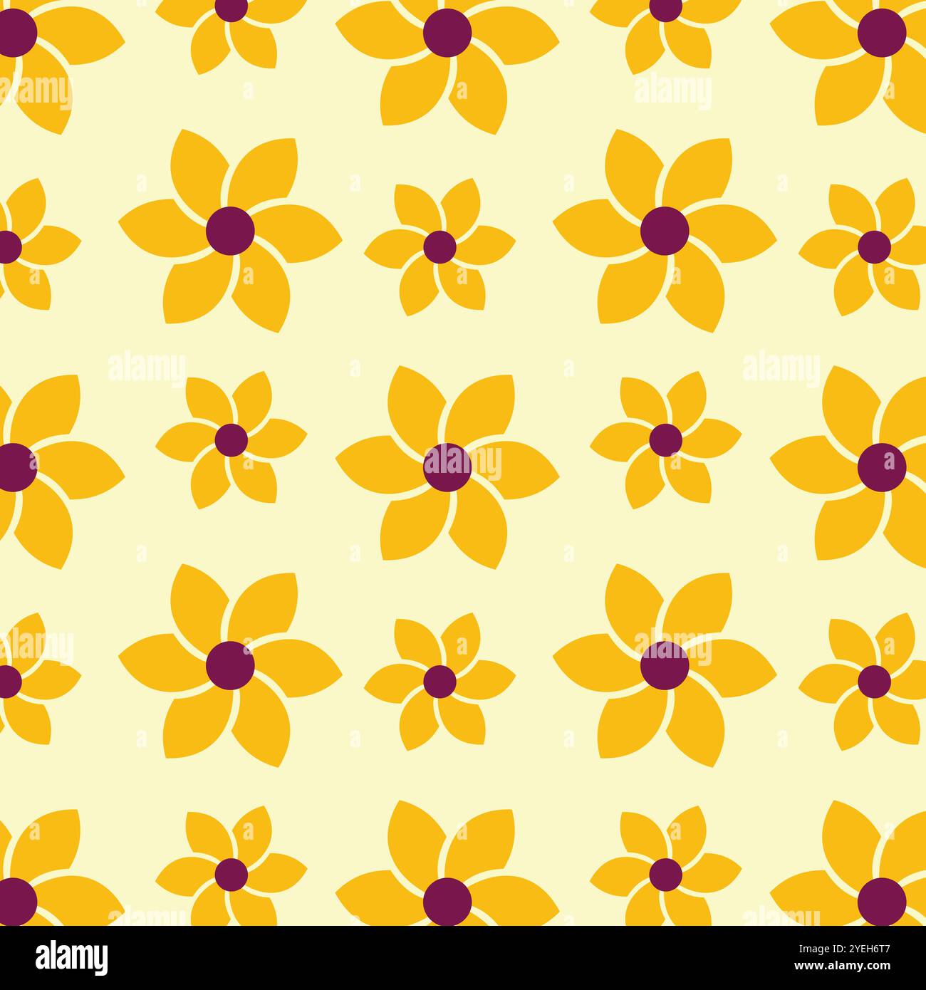 Elegant seamless floral pattern in vector Stock Vector Image & Art - Alamy