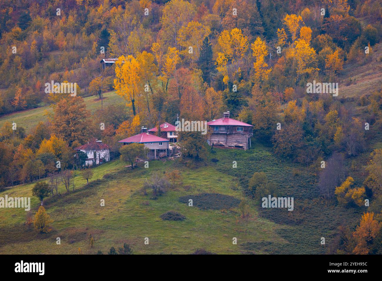 Old wooden houses turkey hi-res stock photography and images - Alamy