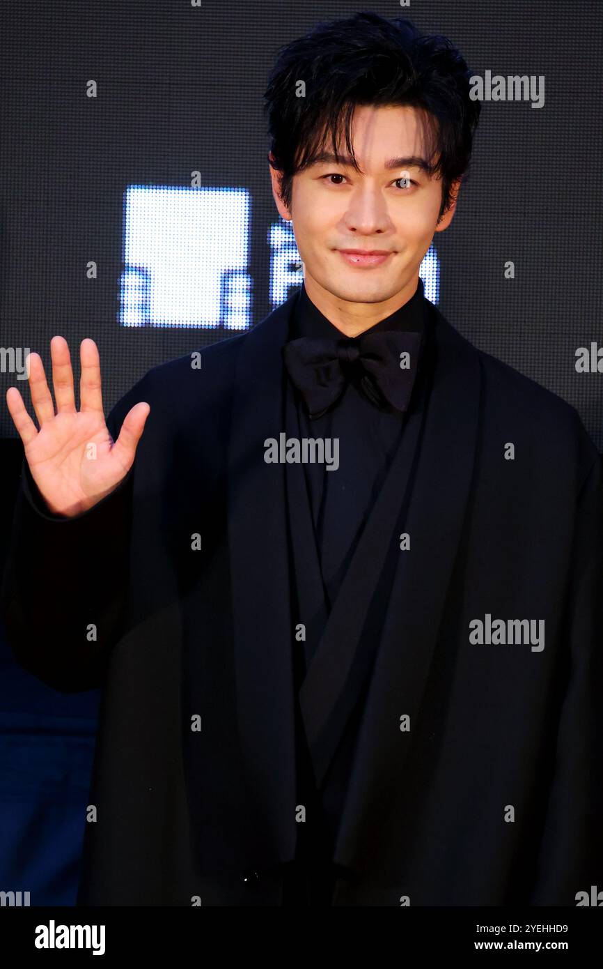 October 28, 2024. 28th Oct, 2024. Huang Xiaoming, October 28, 2024 - The 37th Tokyo International Film Festival. Opening Ceremony at Tokyo International Forum in Tokyo, Japan on October 28, 2024. Credit: 2024 TIFF/AFLO/Alamy Live News Stock Photo