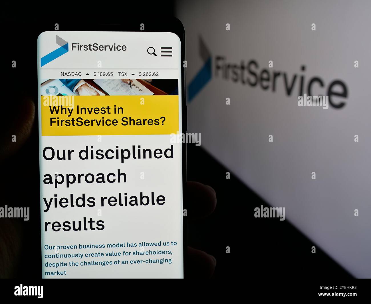 Firstservice hi-res stock photography and images - Alamy