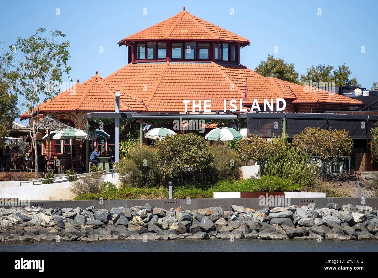 A waterfront restaurant named 