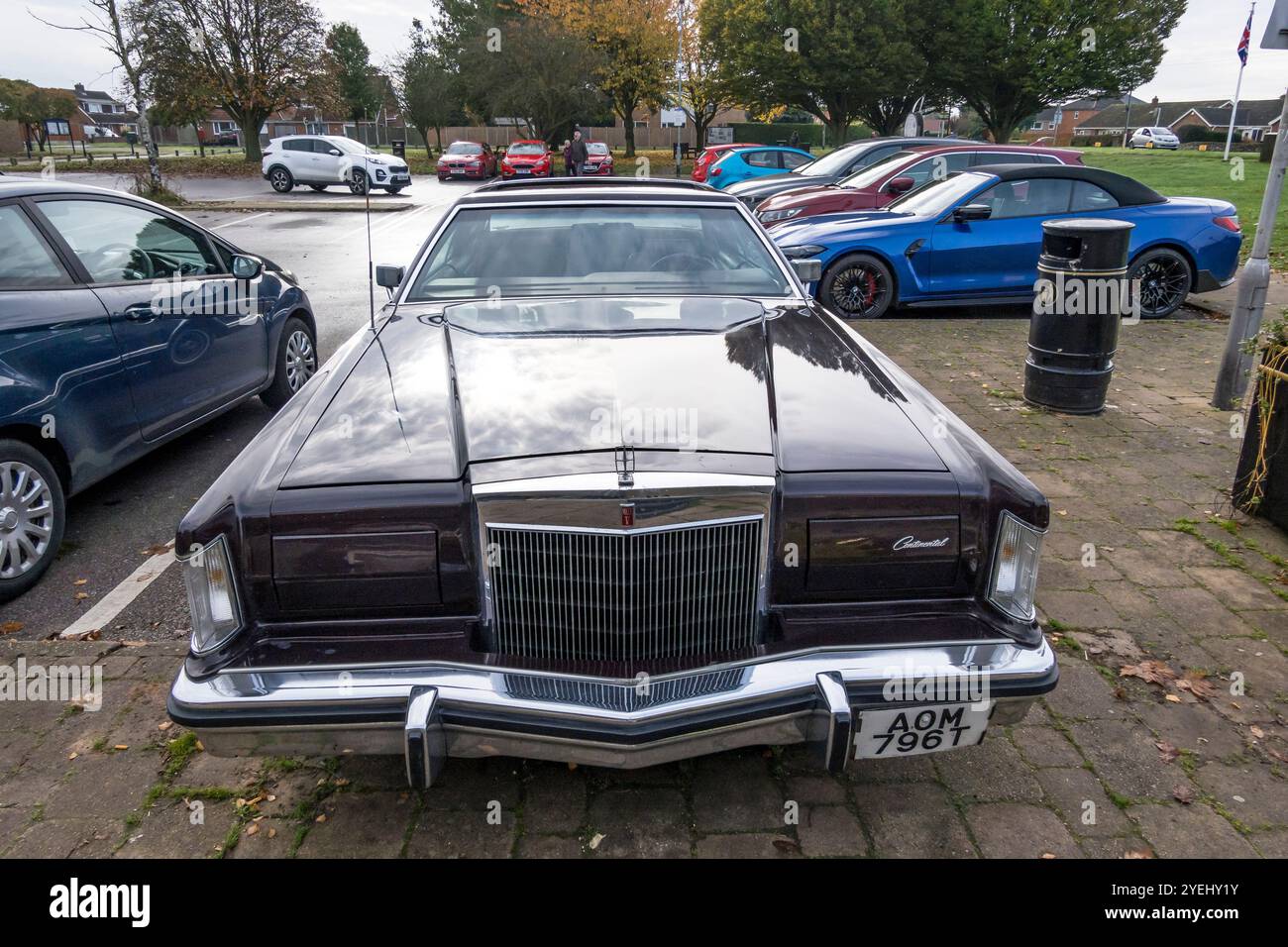 Lincoln Continental coupe mark 5 Stock Photo - Alamy