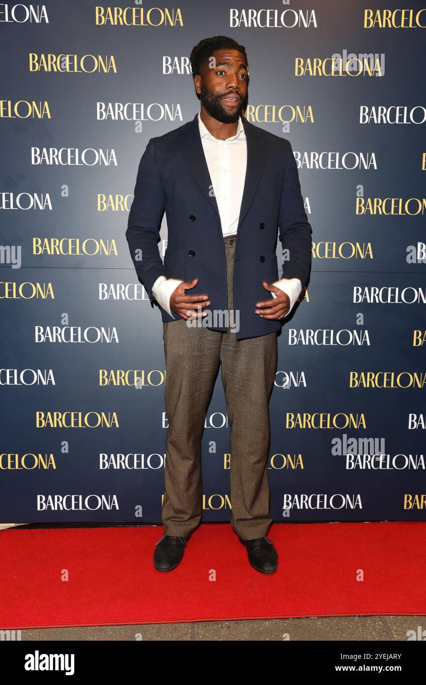 Fehinti Balogun Attends Gala Night Opening Of Barcelona At The Duke Fehinti Balogun Attends Gala Night Opening Of Barcelona At The Duke Of Yorks Theatre In London Starring Lily Collins And Alvaro Morte 2YEJARY 