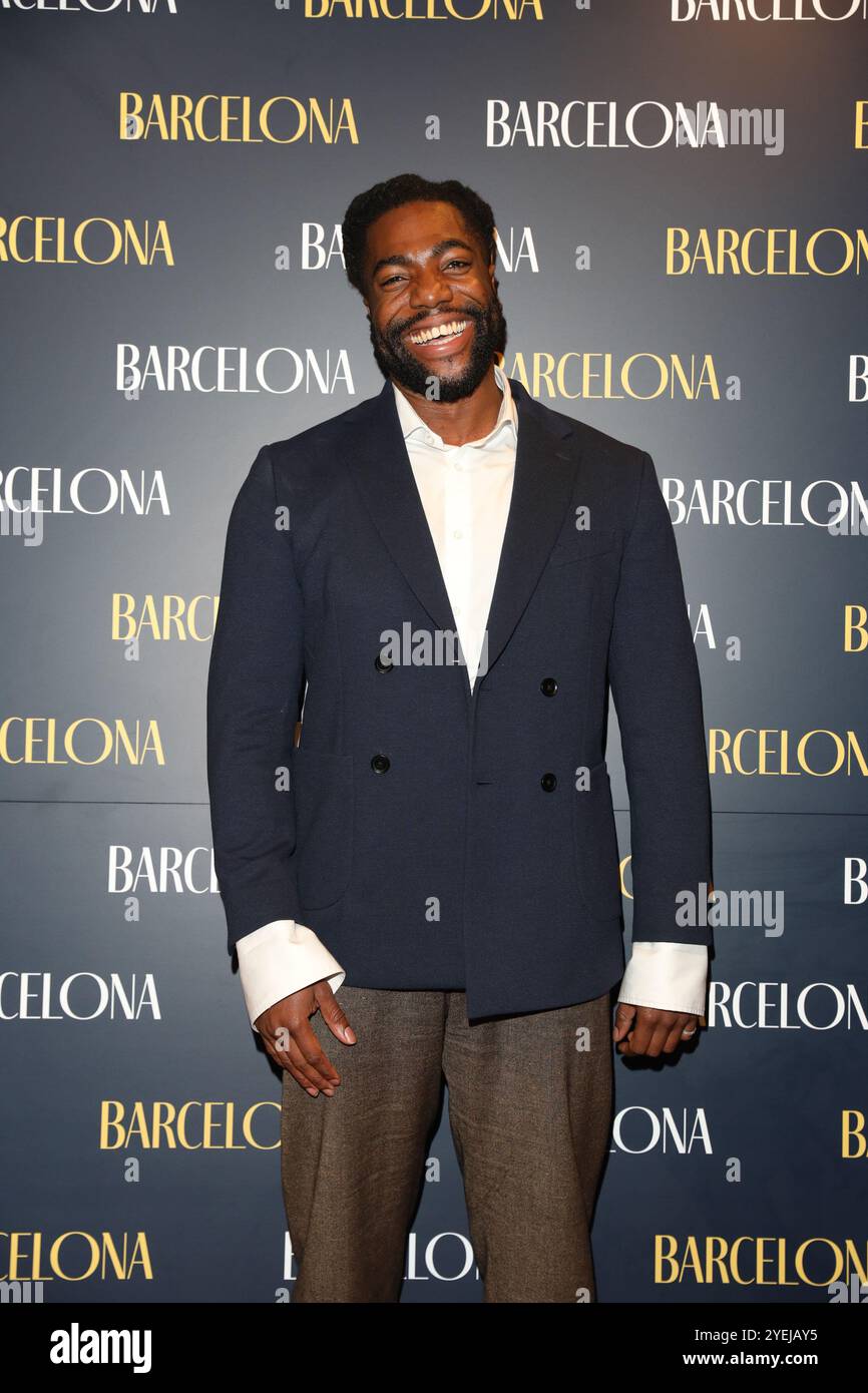 Fehinti Balogun Attends Gala Night Opening Of Barcelona At The Duke Fehinti Balogun Attends Gala Night Opening Of Barcelona At The Duke Of Yorks Theatre In London Starring Lily Collins And Alvaro Morte 2YEJAY5 