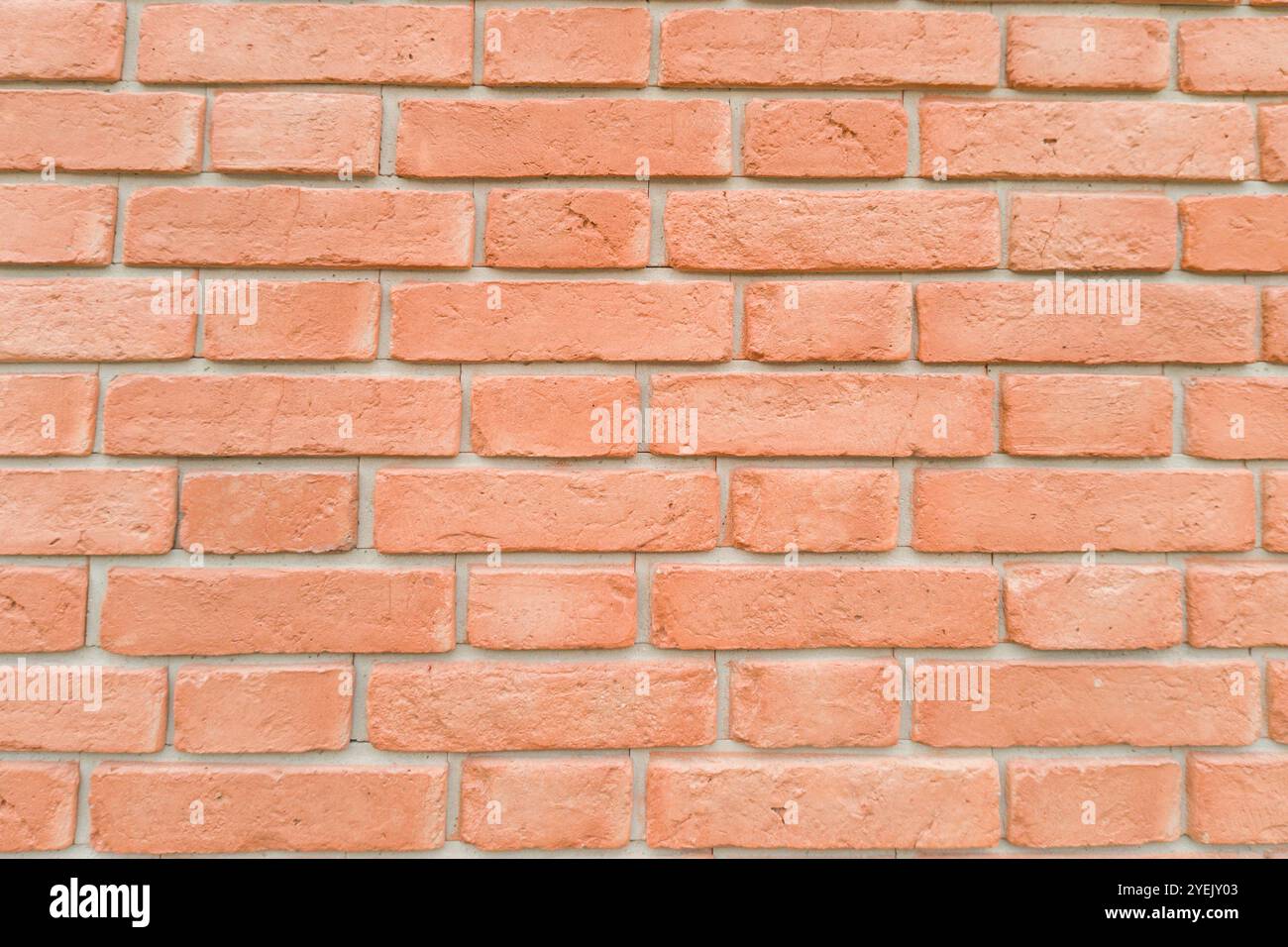 Orange Brick Wall Texture Abstract Stock Photo