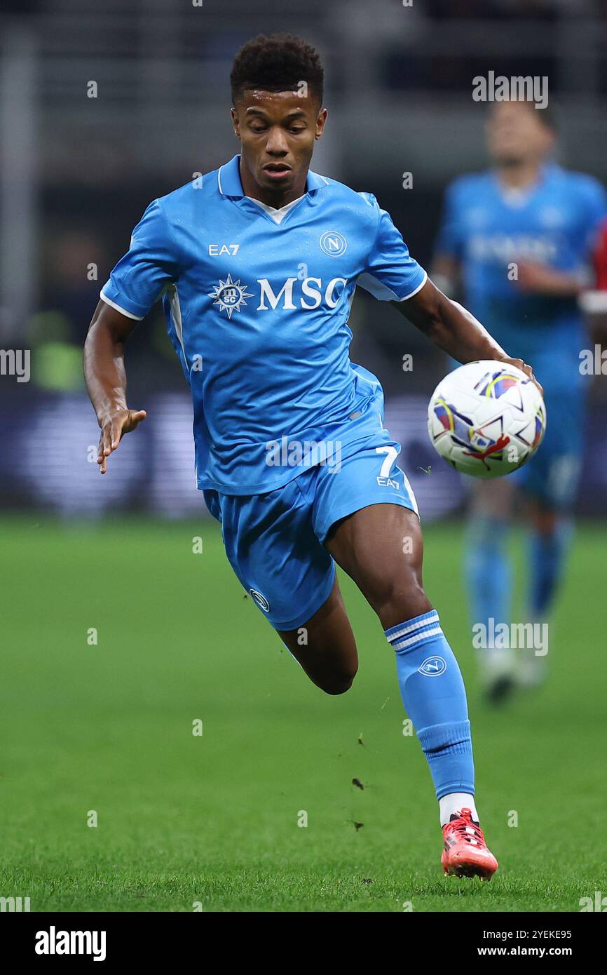 David Neres of Ssc Napoli in action during the Serie A match beetween ...